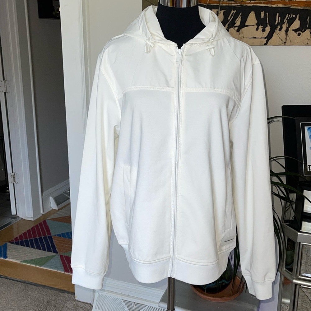 Massimo Dutti White Hoodie